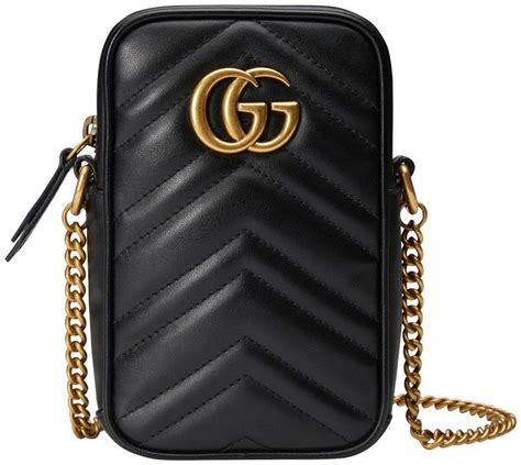 gucci smartphone bag|gucci phone case with strap.